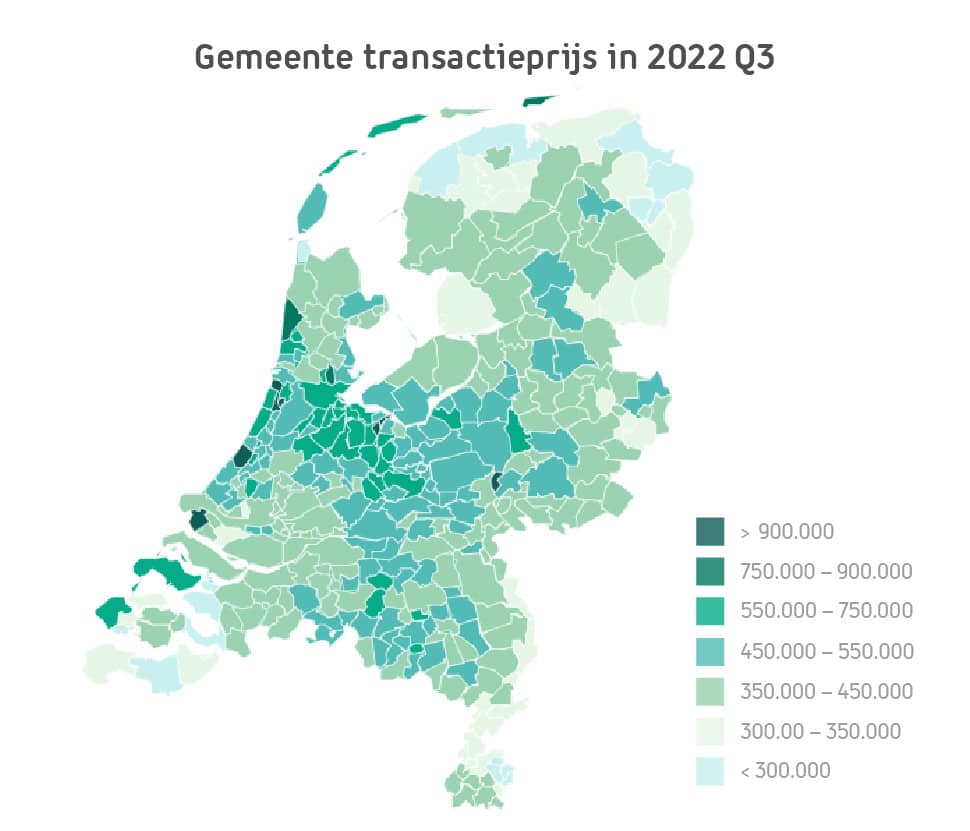 Gemeente transactieprijs-NL-100