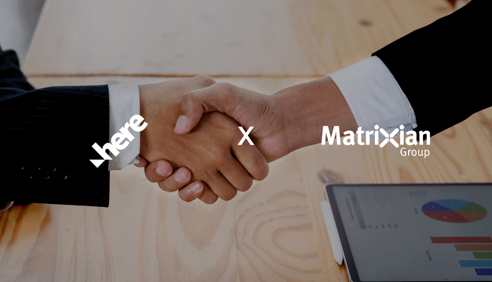 HERE Technologies and Matrixian Group sign partner agreement